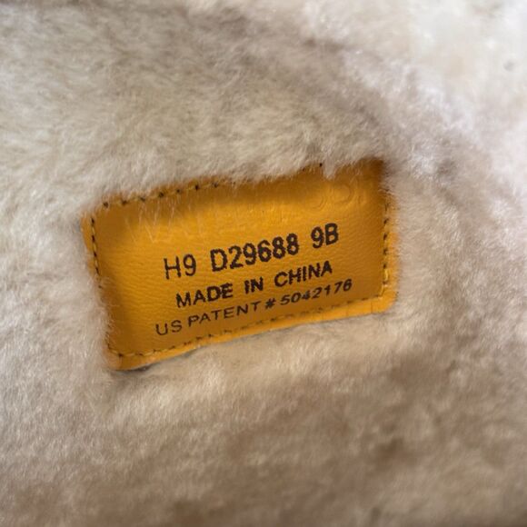 Cole Haan Womens Black Suede Tall Sherpa Lined Waterproof Boot 9 B - NEW! - Picture 7 of 7